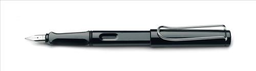 Stylo-plume Lamy Safari Ambidextre Noir brillant