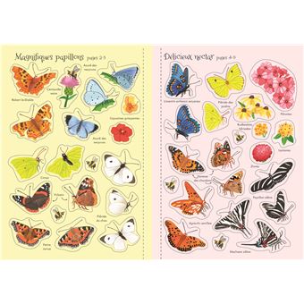 Les papillons - Mes petits autocollants Usborne