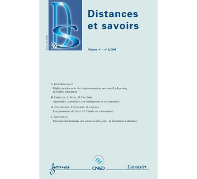 Distances et savoirs vol 4 n  2 2006