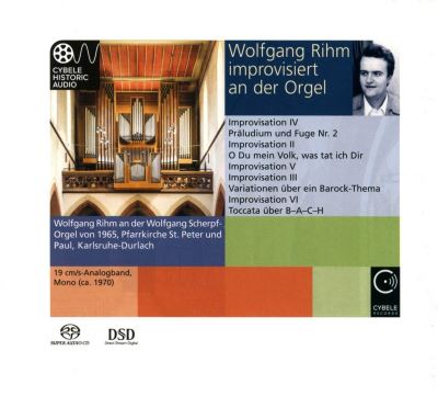 Wolfgang Rihm improvise à l’orgue