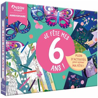 Mon coffret d'artiste - mon coffret d'anniversaire - je fête mes 6 ans !