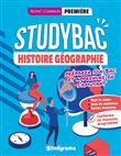 Cahier Studybac - Histoire-Géographie - première - Tronc commun