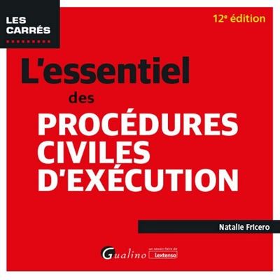 L essentiel des procedures civiles d execution 11eme edition - Natalie Fricero - Poche