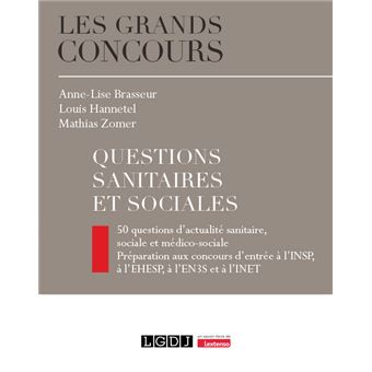 Questions sanitaires et sociales