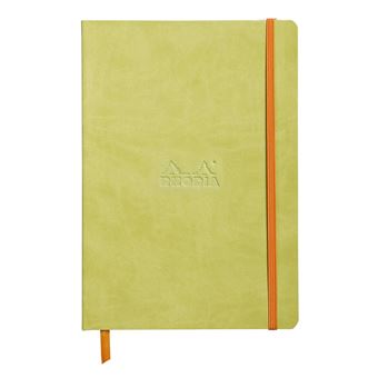 RHODIA Carnet souple RHODIARAMA, A5, ligné, anis - 1