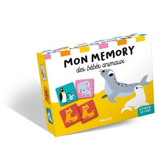 Mon mémory des bébés animaux