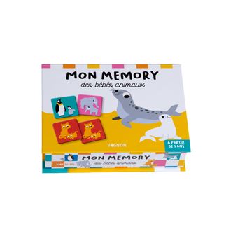 Mon mémory des bébés animaux