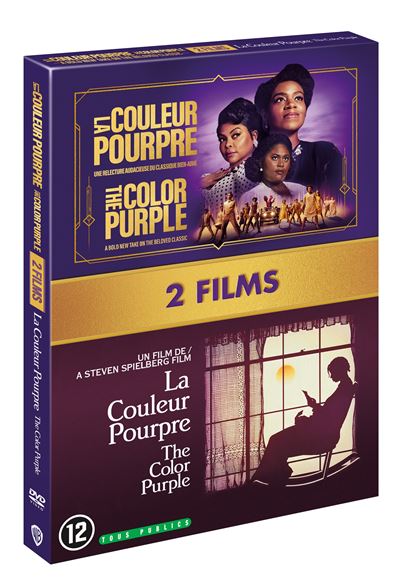 La Couleur pourpre 1985 et 2023 DVD