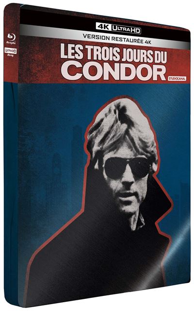 Les 3 jours du condor Edition Limitée Steelbook 4K Ultra HD
