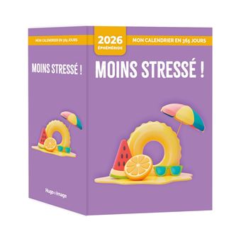 Mon calendrier 2026 - Moins stressé !
