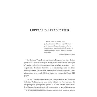 Synonymes du Nouveau Testament