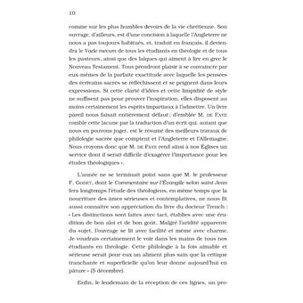 Synonymes du Nouveau Testament