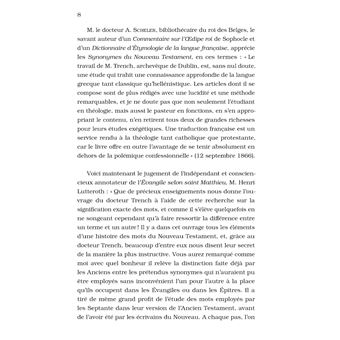 Synonymes du Nouveau Testament