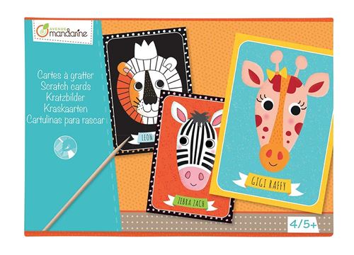 AVENMARD BOITE CREA CARTES A GRATTER