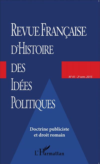 Revue française d'histoire des idées politiques