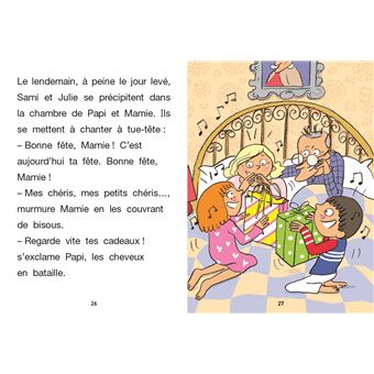 Sami et Julie CE1 : Bonne fête Mamie !