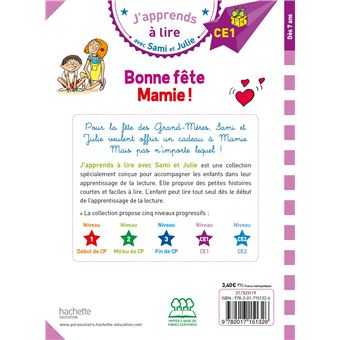 Sami et Julie CE1 : Bonne fête Mamie !