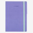 Carnet de notes Legami Plain large violet pastel