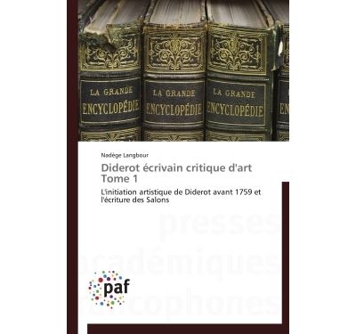 Diderot, écrivain critique d'art