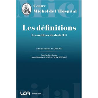Les definitions