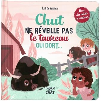 Chut ne réveille pas le taureau qui dort... (La ferme)