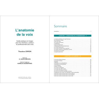 Anatomie de la voix