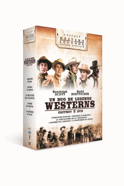 Coffret Western de Légende 5 films DVD