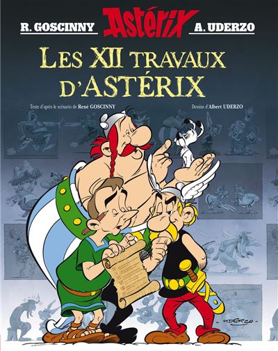 Asterix - Album illustre - Les 12 travaux d'Asterix (Hor