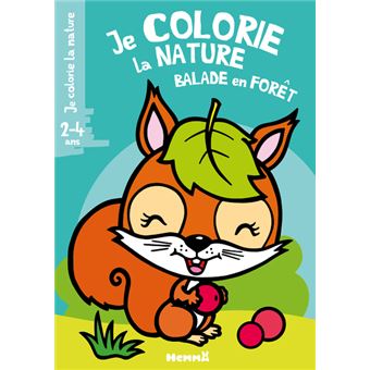 Je colorie la nature (2-4 ans) - Balade en forêt