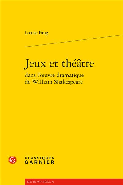 Jeux et théâtre