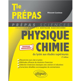 Physique-chimie du lycée aux études supérieures - Nouveaux programmes