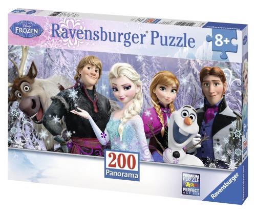 Puzzle 200 pièces XXL Ravensburger Arendelle sous neiges éternelles Disney  Frozen La Reine des Neiges