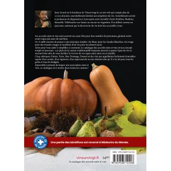 Le catalogue des accords mets et vins