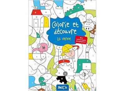 COLORIE ET DECOUVRE À LA FERME