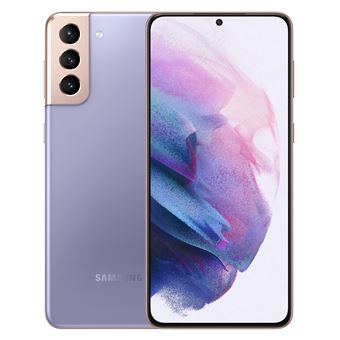 Samsung Galaxy S21+ 5G - 5G smartphone - double SIM - RAM 8 Go / Mémoire interne 256 Go - écran OEL - 6.7" - 2400 x 1080 pixels (120 Hz) - 3 x caméras arrière 12 MP, 12 MP, 64 MP - front camera 10 MP - violet fantôme - 1