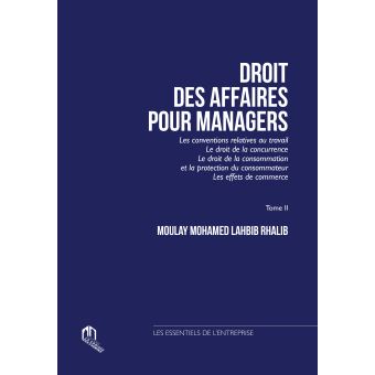 Droit des affaires pour managers