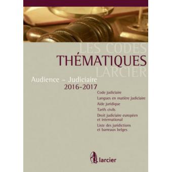 Codes Larcier Thematiques Droit Collection Codes Larcier Thematiques Fnac Be