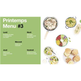 2h en cuisine pour toute la semaine Light