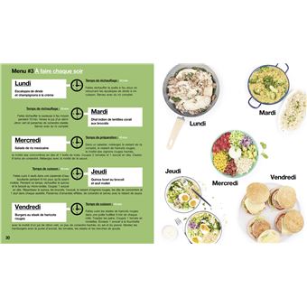 2h en cuisine pour toute la semaine Light