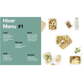 En 1h je cuisine mes lunch box veggie pour toute la semaine