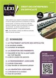 Droit des entreprises en difficulté