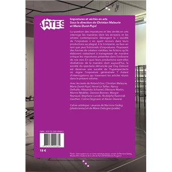 Impostures et vérités en arts