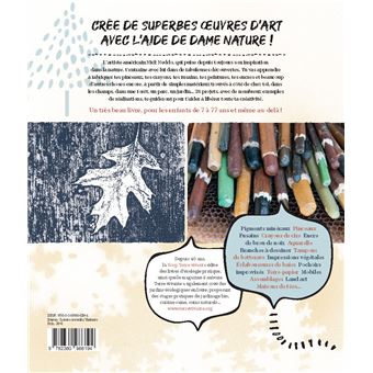 Dessine et peins avec ce que tu trouves dans la nature