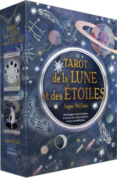 Tarot de la lune et des étoiles - Développez votre intuition à travers les cycles lunaires et les co - Jayne Wallace - Boîte ou accessoire