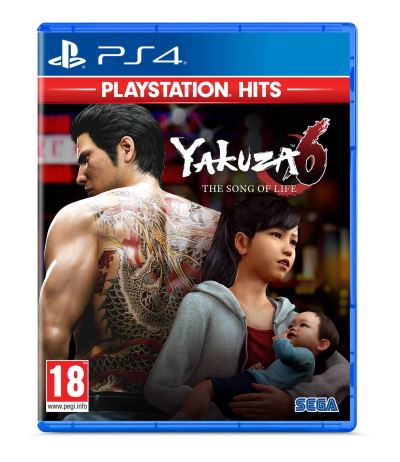 YAKUZA 6: THE SONG OF LIFE - PLAYSTATION HITS FR/NL PS4