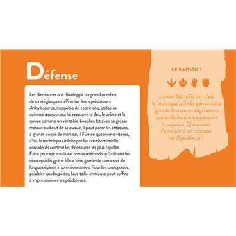 Les dinosaures de A à Z