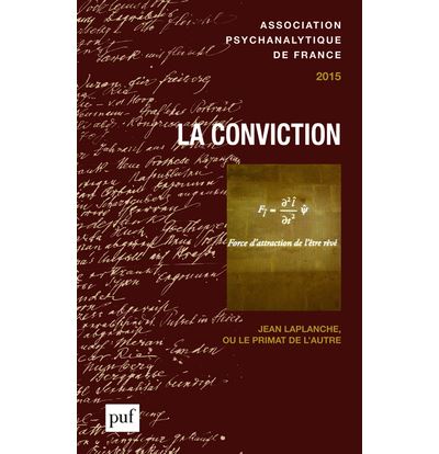 Annuel 2015 - APF. La conviction -  Kahn laurence (dir.) - broché