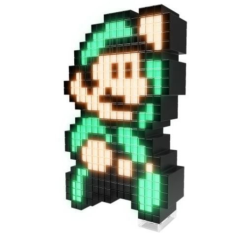 PIXEL PALS マリオ ルイージ ライト Figurine-Pixel-Pals-Light-Up-