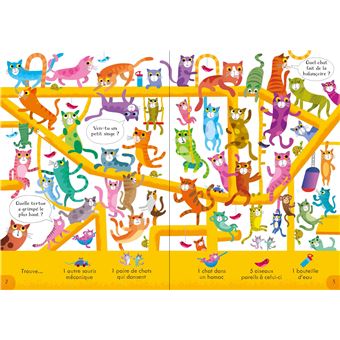 Chiens et chats - Mon petit cherche et trouve