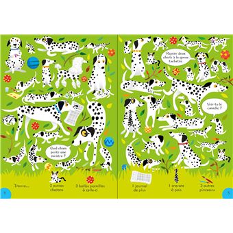Chiens et chats - Mon petit cherche et trouve